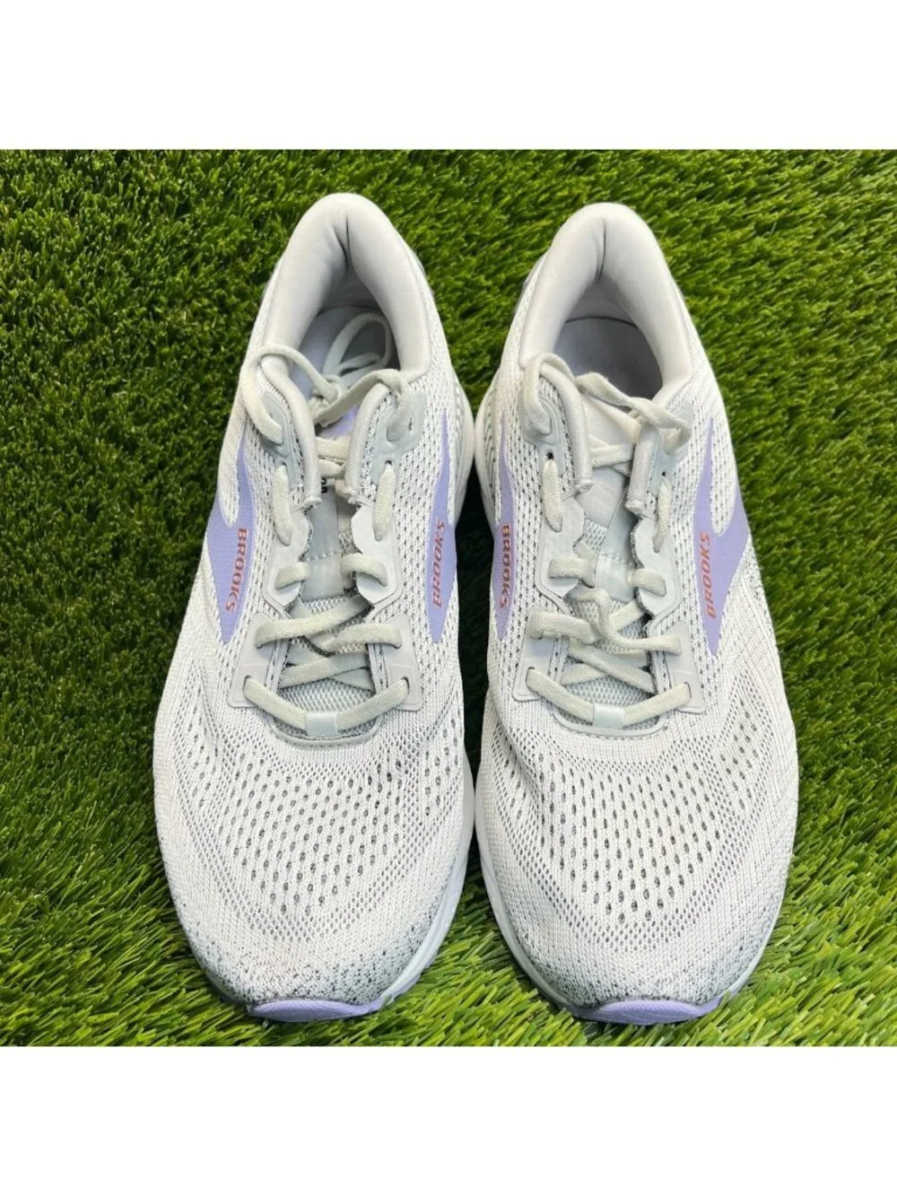 Brooks Ariel 24 GTS Women Size 10.5D Gray Purple Athletic Running Shoes Sneakers